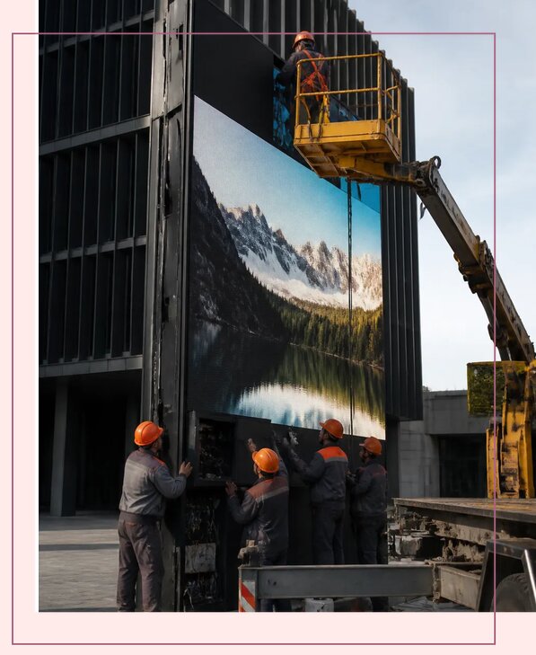 Размещение DOOH рекламы в Ржеве на цифровых экранах